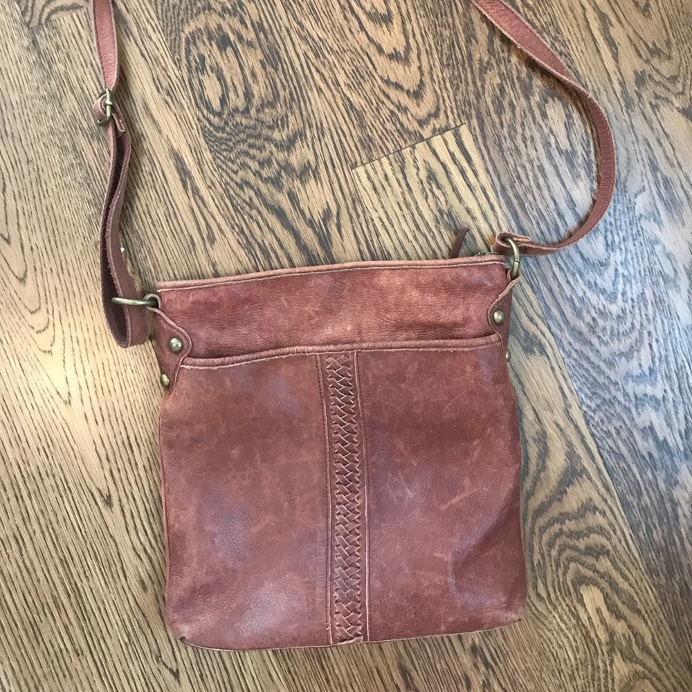 Leather Lucky Brand Crossbody Bag